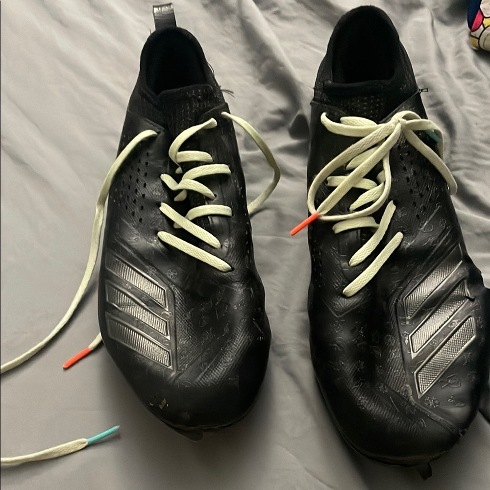 Adidas Men's Black Cleats